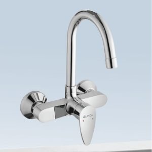 Single Lever Sink Mixer Wall Mounted