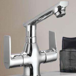 Centre Hole Basin Mixer Casted