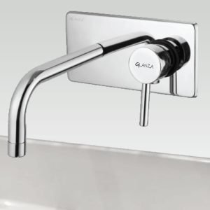Single Lever Basin Mixer Wall Mounted