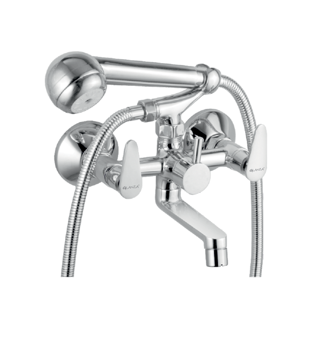 Wall Mixer Telephonic with Crutch