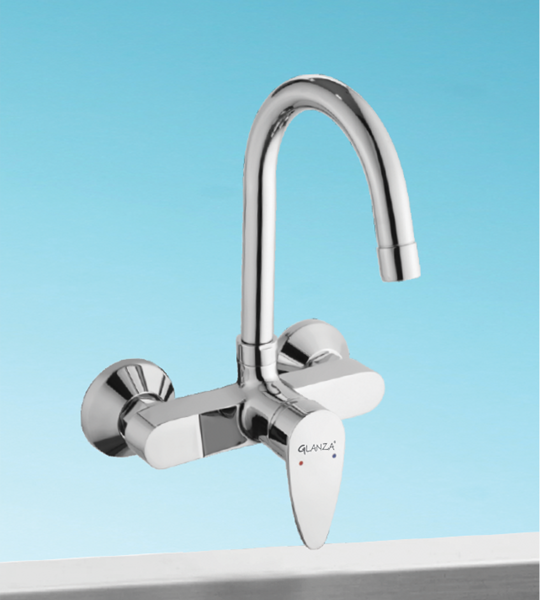 Single Lever Sink Mixer Wall Mounted