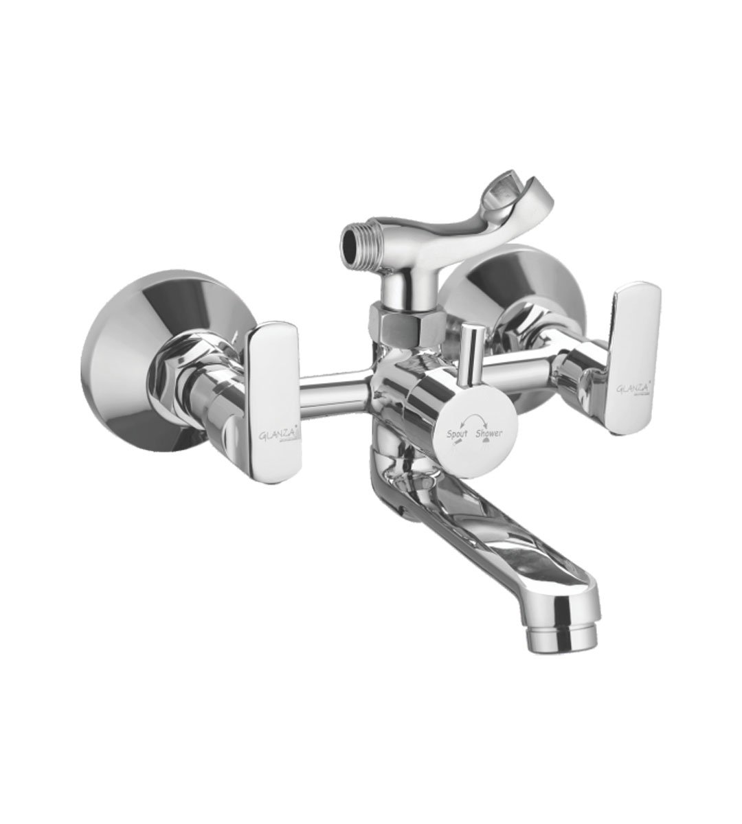 Wall Mixer Telephonic with Crutch