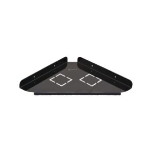 Fancy Black Corner Shelf