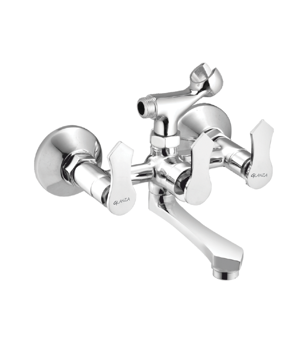 Wall Mixer (Telephonic) with Crutch