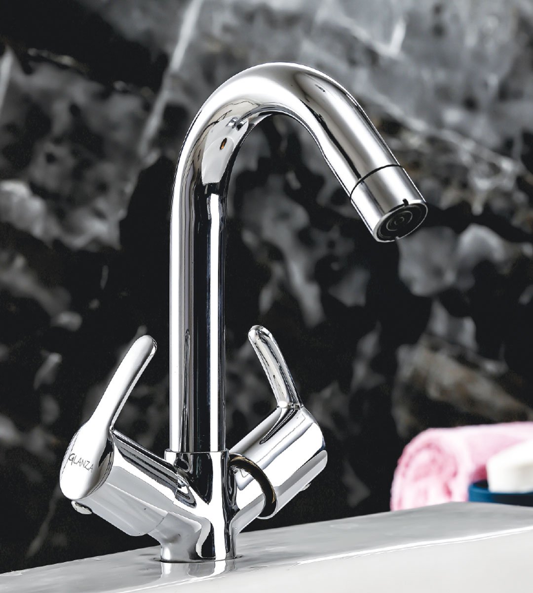 Centre Hole Basin Mixer