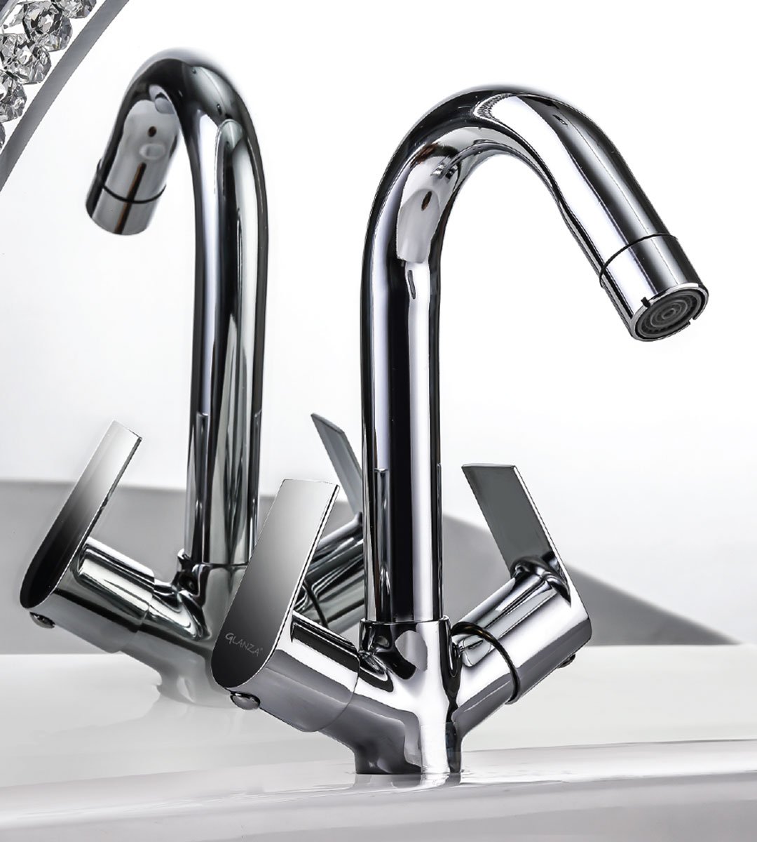 Centre Hole Basin Mixer Casted