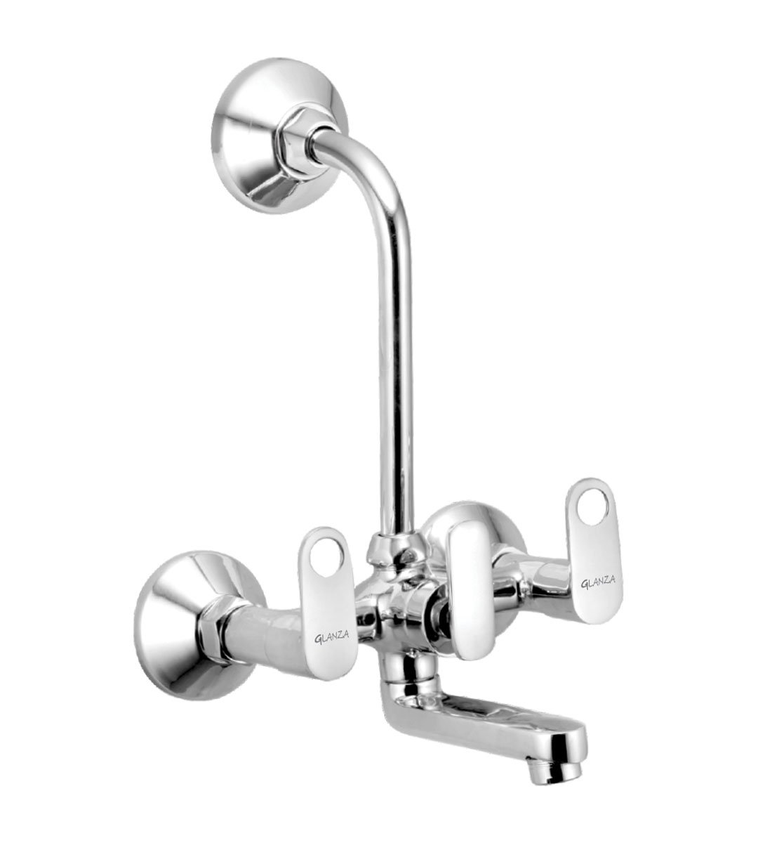 Wall Mixer Telephonic with L-Bend
