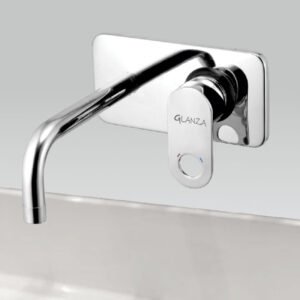 Single Lever Basin Mixer Wall Mounted
