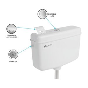 Centre Push Cistern