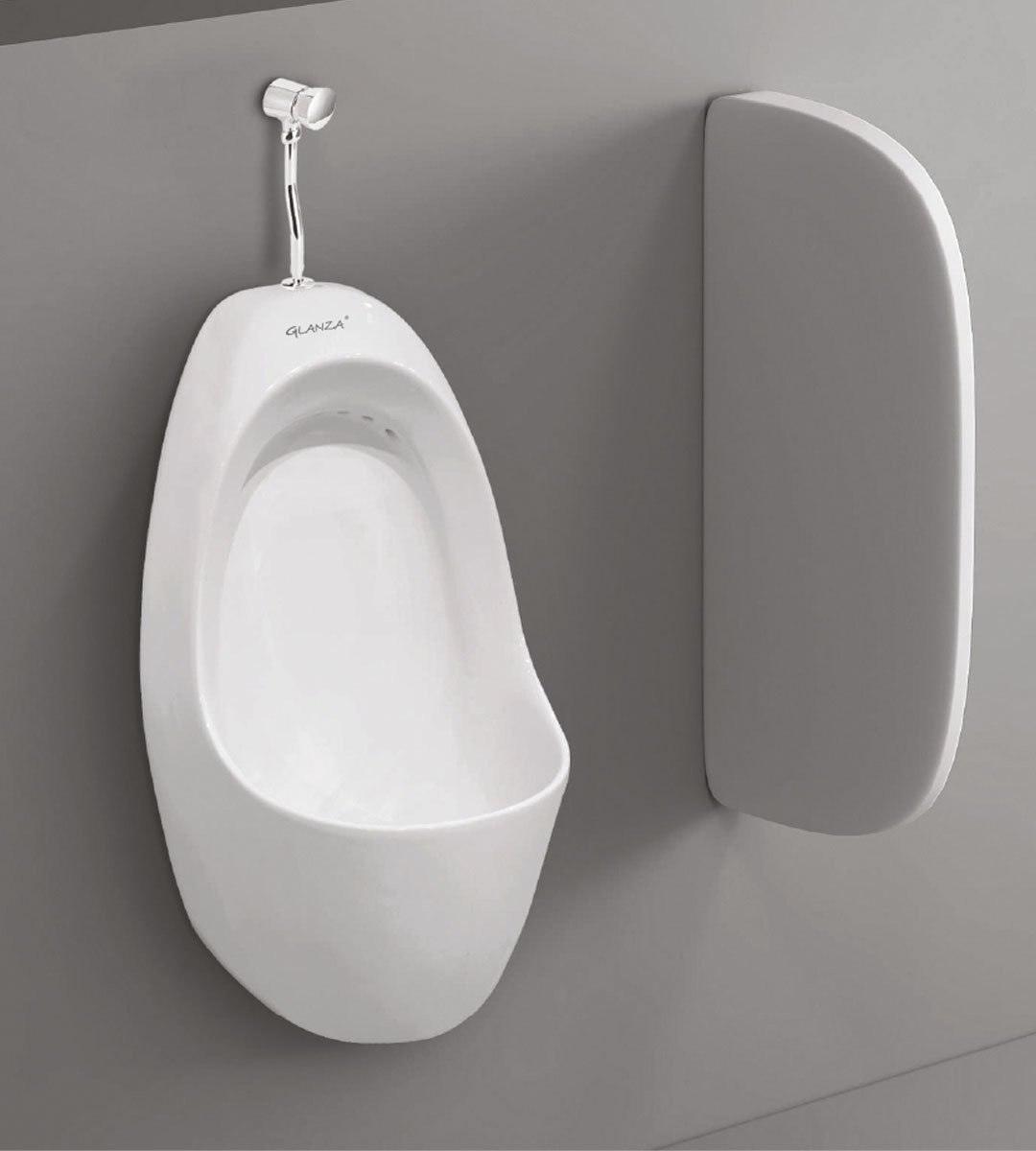 Glanza Wall Hung Urinal Perry